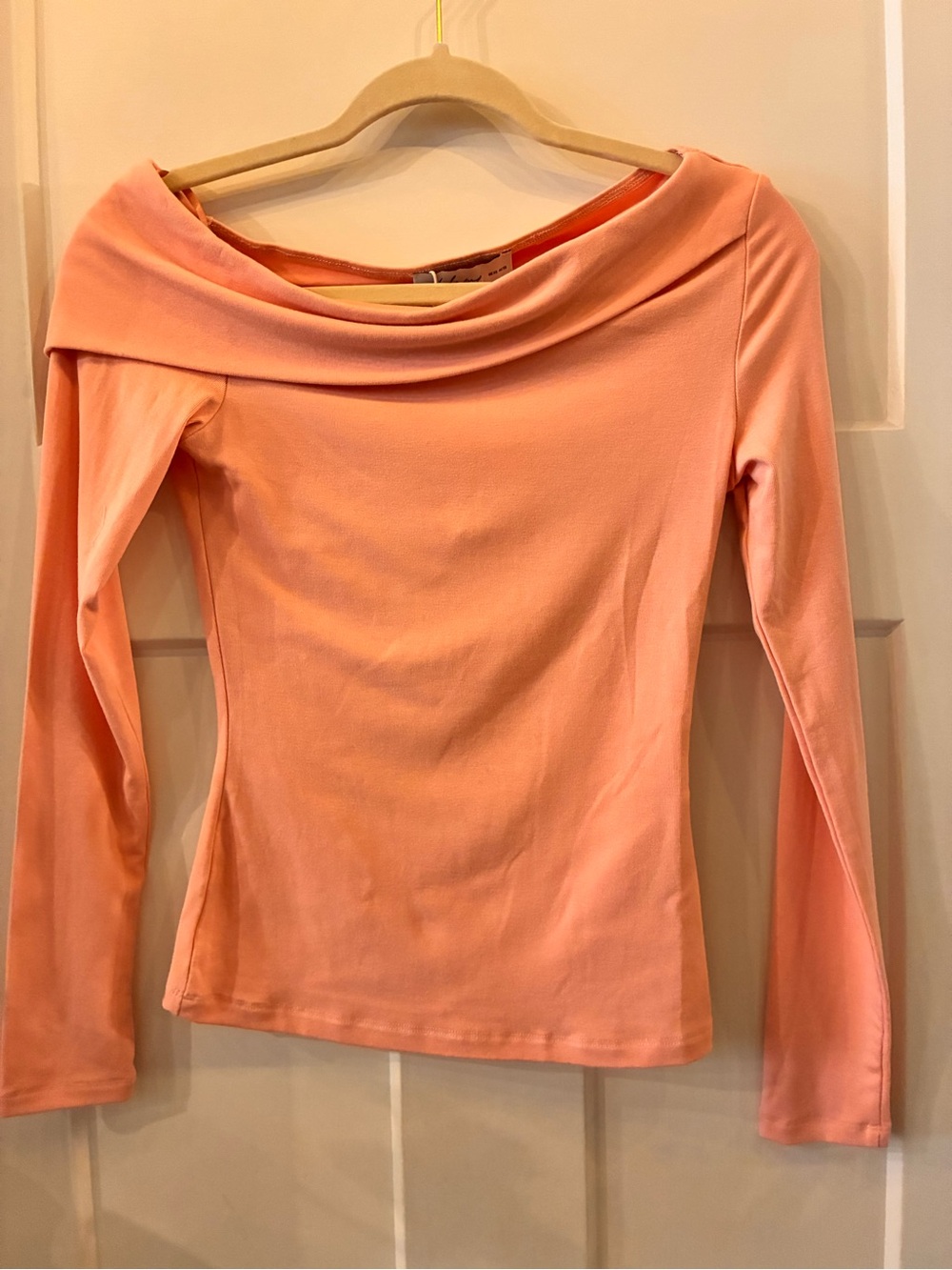 Petal & Pup Off-Shoulder Long Sleeve Top -  Pink